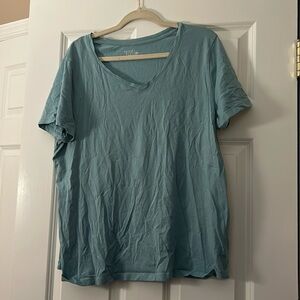 Time and Tru (XXL) light blue t-shirt (100% cotton)